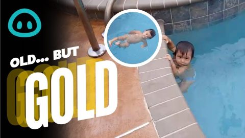 Amazing 1 Year Old Swims Solo || ViralHog