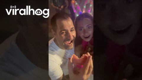 Man Shows Off His Dentures || ViralHog
