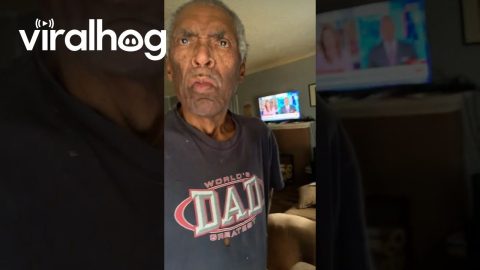 One Grumpy Grandpa || ViralHog