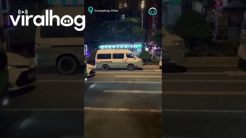 Van Bounces Like Lowrider || ViralHog