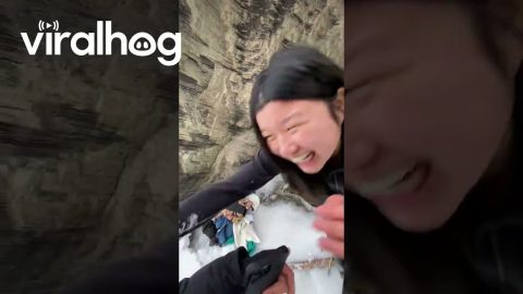 Winter Camping Is a Great Way to Break the Ice || ViralHog
