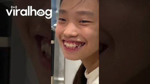 Tooth Refuses to Let Go || ViralHog