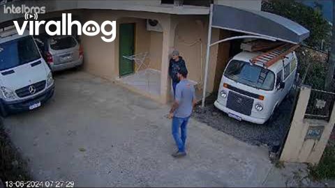 Man Tries To Catch Running Dog || ViralHog