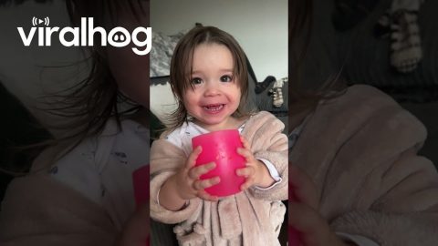 When You Have Your Daddy Wrapped Around Your Little Finger || ViralHog