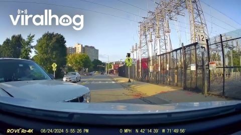 Dashcam Captures Double Collision || ViralHog