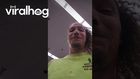Walmart Shopper Asks For Assistance Over Intercom || ViralHog