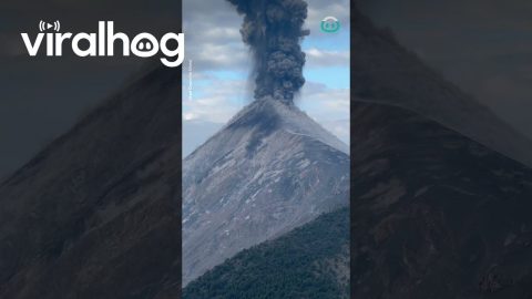 Fuego Volcano Exploding in Guatemala || ViralHog