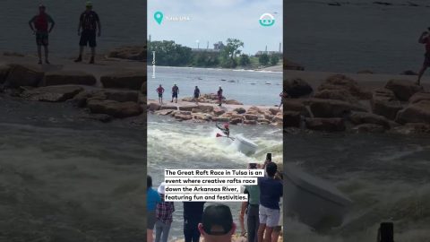 Toilet Enters Great Raft Race || ViralHog