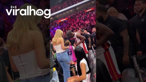 Jimmy Butler Signs Autograph For Ivanka Trump’s Son || ViralHog