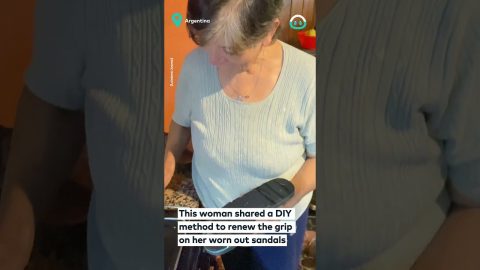 Grandmas DIY Sandal Fix || ViralHog