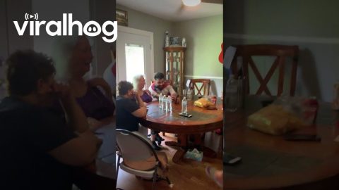 Woman's Shenanigans Scare More Than the Intended Target || ViralHog