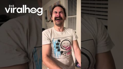 Man Brought to Tears by Jar of Butterscotch Peanut Butter || ViralHog