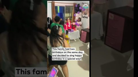 Two Birthday Celebrations At Same Time || ViralHog