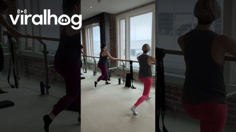 Stormtroopers Doing Barre || ViralHog