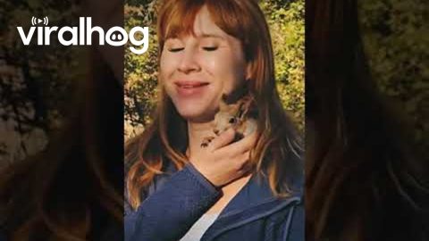 A Woman and Her Squirrel Friend || ViralHog