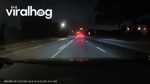 Instant Karma For Red Light Runner || ViralHog