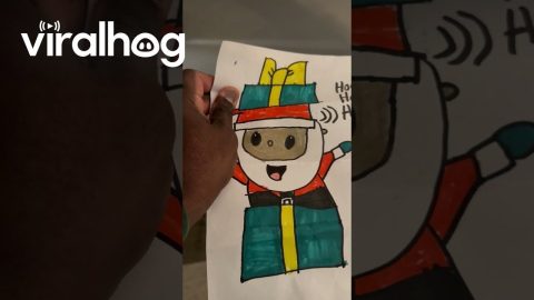 Son Proud Of Folding Paper Art || ViralHog