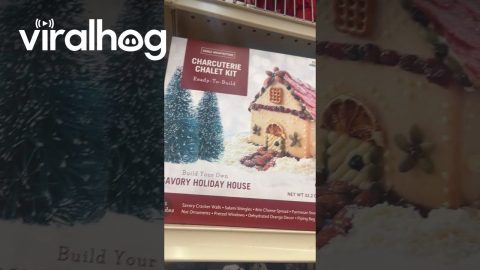 Gingerbread Houses Are Out, Get Ready for Charcuterie Chalets || ViralHog