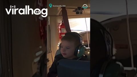 Boys Reaction To First Flight || ViralHog