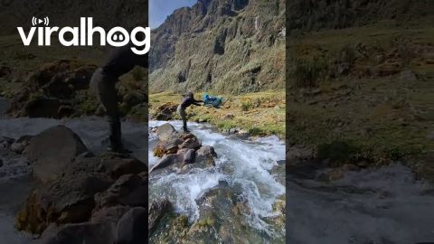 Backpacker Fails Successfully || ViralHog
