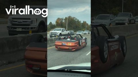 Wild Upside-Down Car Mod || ViralHog