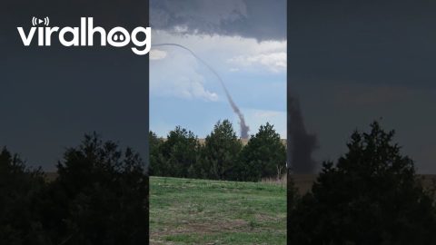 Tornado in Last Chance, Colorado || ViralHog