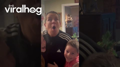 Grandkids Give Grandparents a Thanksgiving Surprise || ViralHog