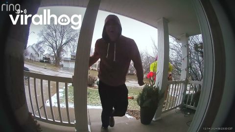 Man Prepares For Ice, Falls Anyway || ViralHog