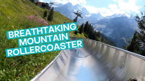 Incredible Mountain Rollercoaster || ViralHog