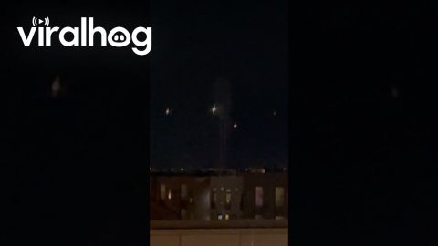 Mysterious Orbs Hover Over Denver || ViralHog