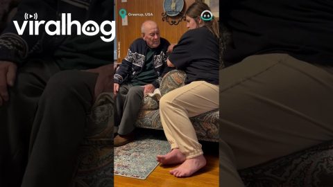 Man with Dementia Meets Great Granddaughter|| ViralHog