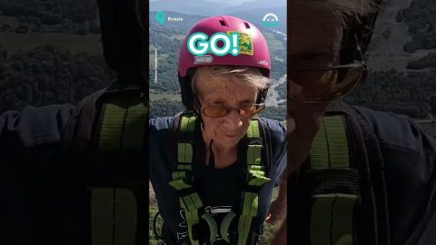 Bungee Jumping Backflipping Grandma || ViralHog