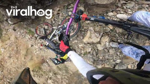Back-to-Back Bike Fail || ViralHog