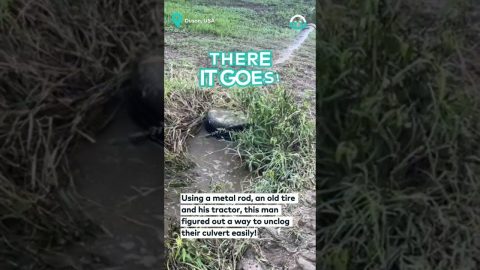 Satisfying Culvert Clearing Hack || ViralHog