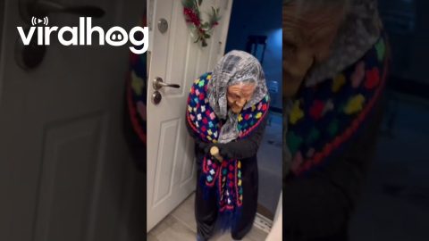 La Befana the Christmas Witch Arrives With Gifts || ViralHog