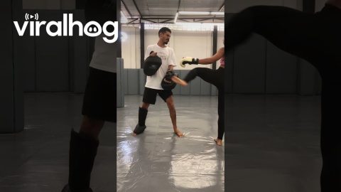 Muay Thai Training Fail || ViralHog