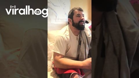 Man Gifted Emotional Laughter || ViralHog