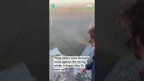 Nature Throws Rocks Back at Hikers || ViralHog