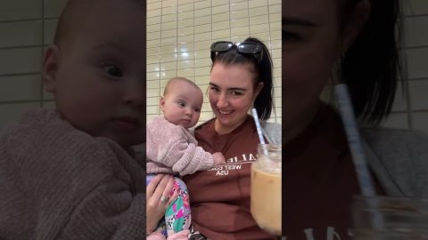 Baby Wants Iced Coffee || ViralHog