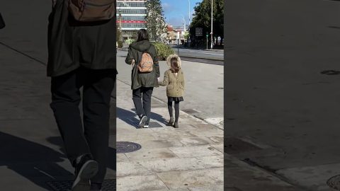 Girl Spotted Wearing Her Jacket Backwards || ViralHog