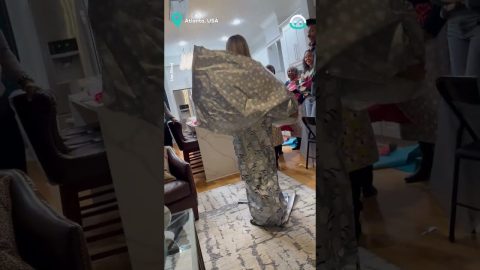 Wrapping Paper Fashion Show || ViralHog