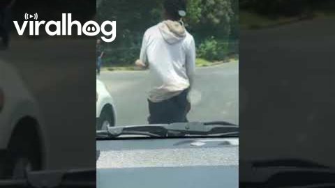 Panhandler Caught Hiding Arm || ViralHog