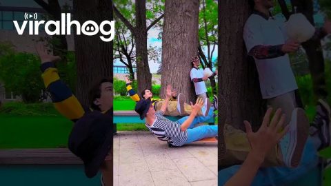 Mannequin Men At The Park || ViralHog
