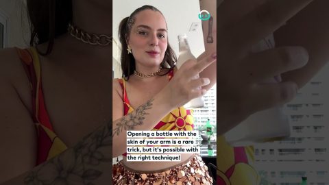 Bottle Opener Tattoo Actually Opens Bottle || ViralHog