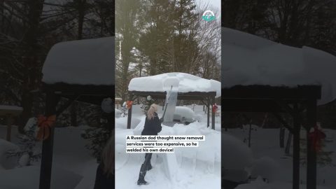 DIY Snow Removal Tool || ViralHog