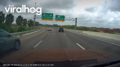 Three Drivers Choreograph Exit Incompetence || ViralHog
