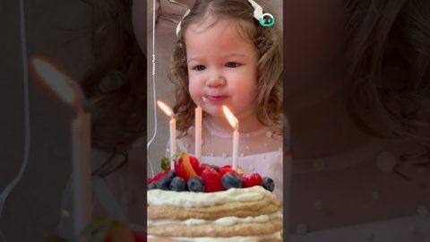 Blowing Candles Turns Out Difficult|| ViralHog