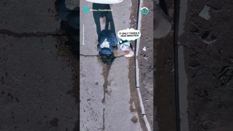 Civilian Fixes Pothole || ViralHog