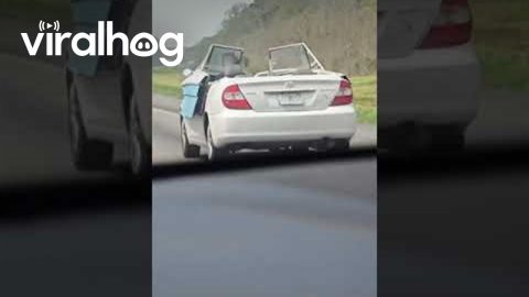 Owner Turns Toyota Into A Boat-Car || ViralHog