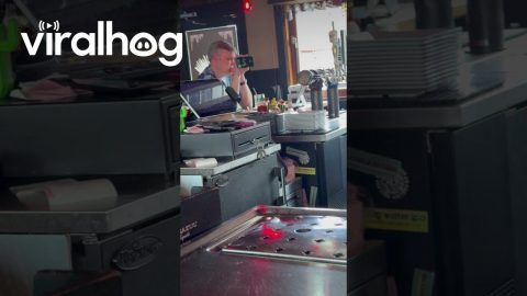 Patron Signals For Check Using Phone || ViralHog